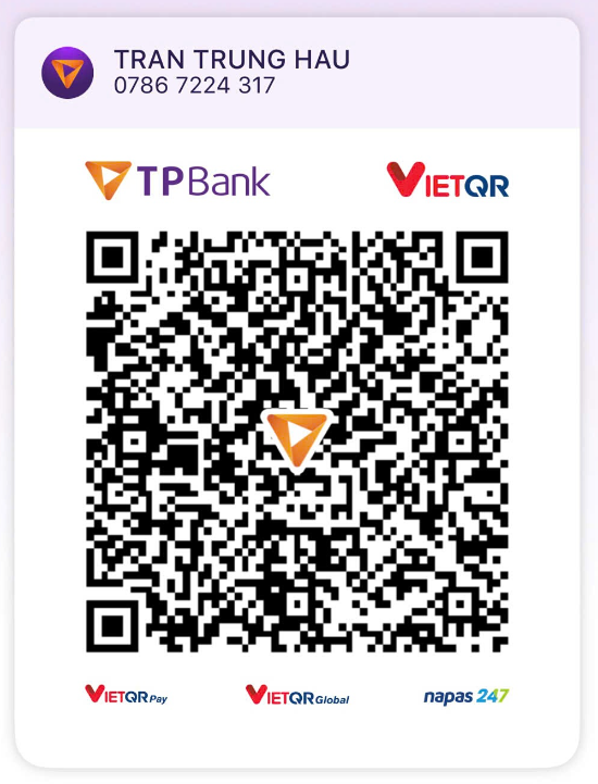 Mã QR Chú rể Trần Trung Hậu